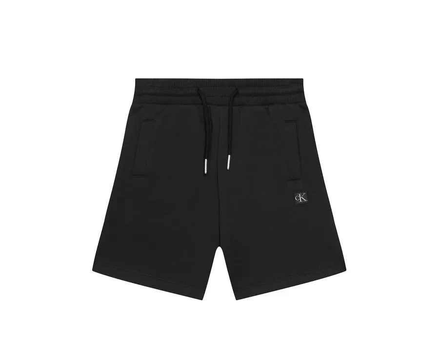 obrazek 1 Calvin Klein Jeans Szorty sportowe Mini Badge IU0IU00704 M Czarny Regular Fit