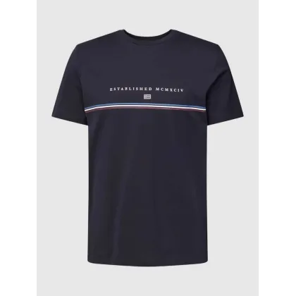 Zdjęcie T-shirt z detalem z logo