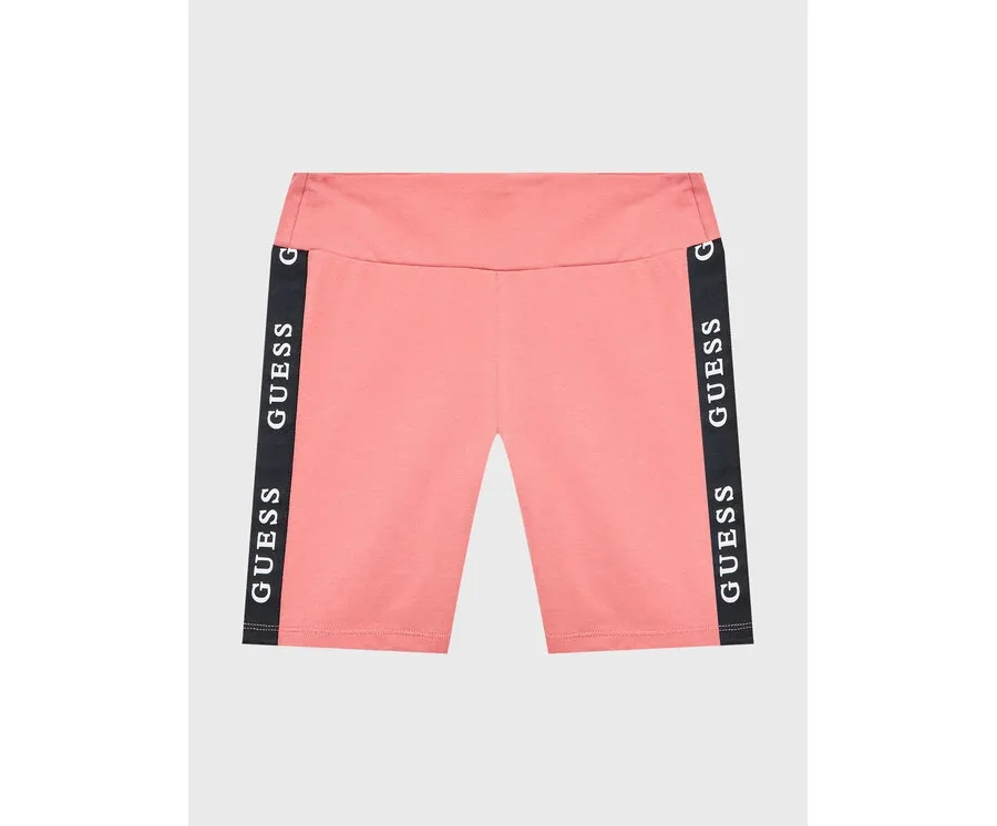 obrazek 1 Guess Szorty sportowe J3RD14 KABR0 Różowy Slim Fit