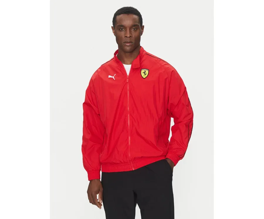 obrazek 1 Scuderia Ferrari Kurtka przejściowa Ferrari Race T7 630215 Czerwony Regular Fit