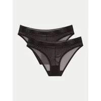 Zdjęcie Triumph Komplet 2 par fig klasycznych Tempting Sheer 10218591 Czarny