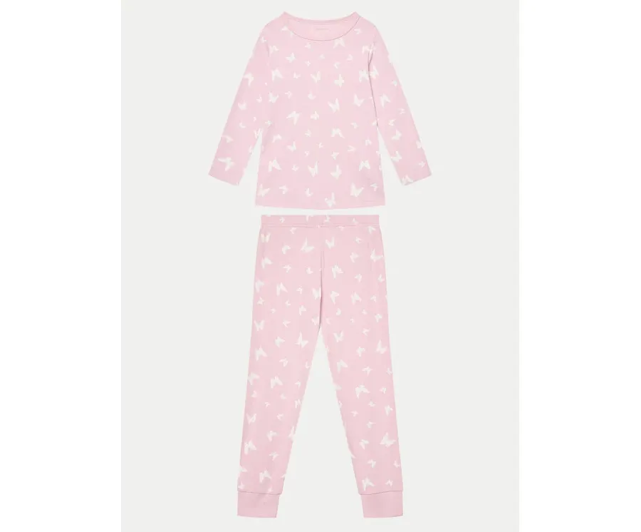 obrazek 1 NAME IT Piżama 13232976 Różowy Regular Fit