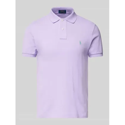 Zdjęcie Polo Ralph Lauren Polo 710536856452 Fioletowy Slim Fit