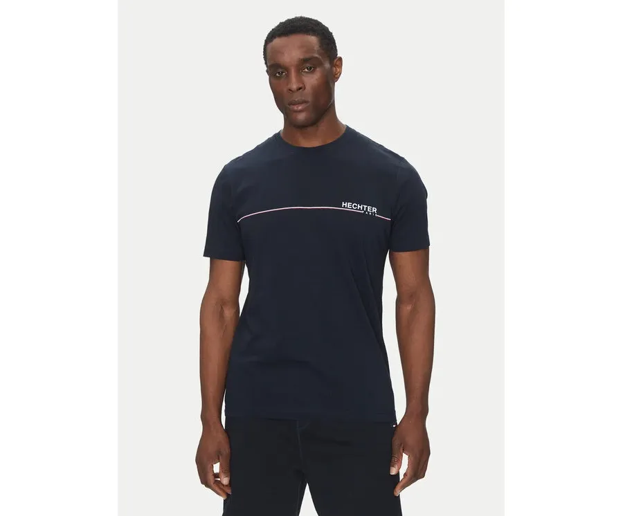 obrazek 1 Hechter Paris T-Shirt 75008 151919 Granatowy Regular Fit