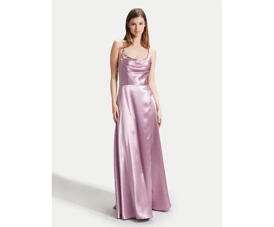 obrazek 1 Hey Kyla Sukienka wieczorowa 5AG018HK Różowy Regular Fit