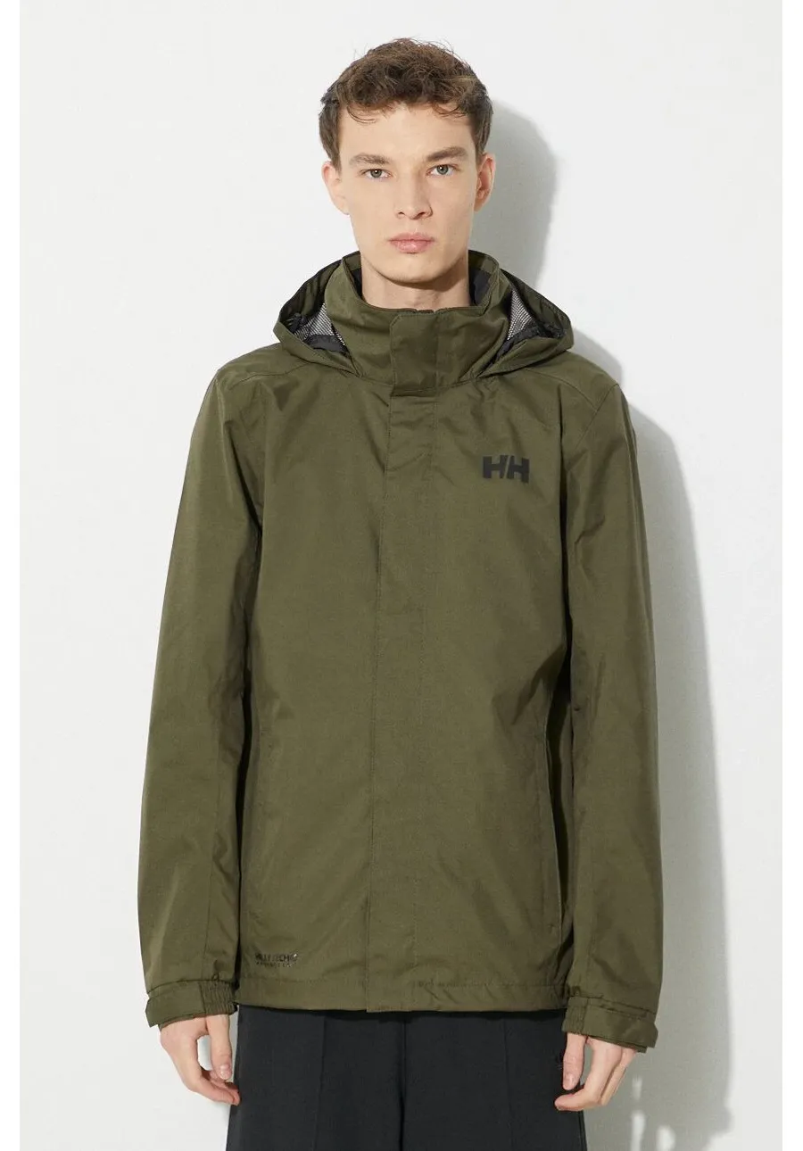 obrazek 1 Helly Hansen kurtka outdoorowa Dubliner kolor zielony gore-tex
