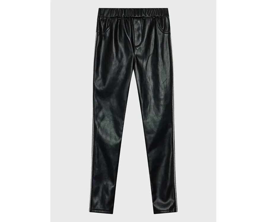 obrazek 1 Guess Legginsy J3RB03 WE8D0 Czarny Slim Fit
