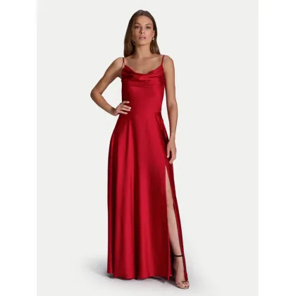 Zdjęcie Swing Sukienka wieczorowa 5AI13600 Czerwony Slim Fit