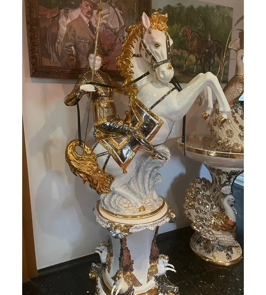 picture 1 Interior furnishing - luxurious horse figurine for the living room - collector's product