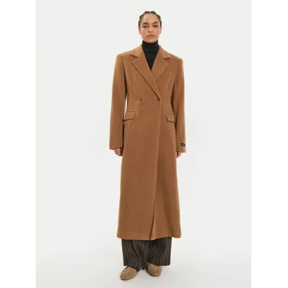 Zdjęcie Herskind Płaszcz wełniany Ultra 5379816 Brązowy Regular Fit