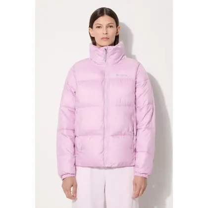 Zdjęcie Columbia kurtka Puffect Jacket damska kolor różowy zimowa 1864781
