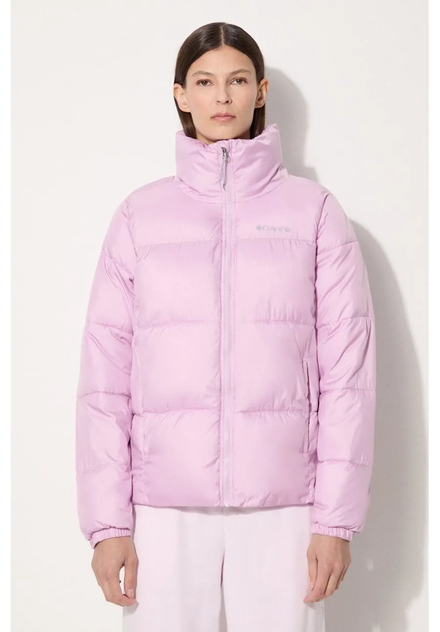 obrazek 1 Columbia kurtka Puffect Jacket damska kolor różowy zimowa 1864781
