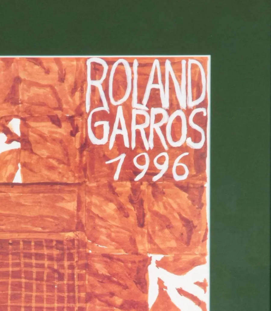 obrazek 2 Plakat Roland Garros 1996 - dla fana tenisa ziemnego