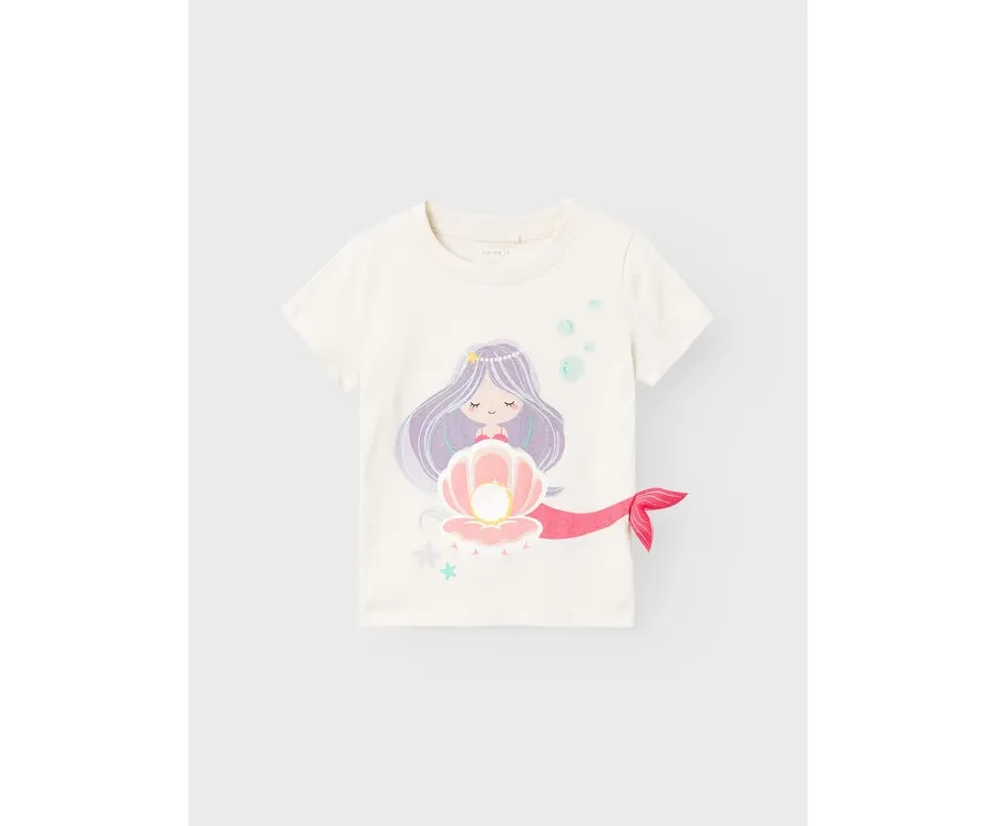 obrazek 1 NAME IT T-Shirt Zuzzie 13226878 Biały Regular Fit
