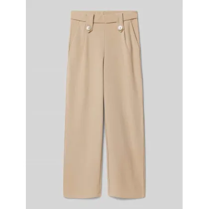 Zdjęcie Spodnie materiałowe z wpuszczanymi kieszeniami w stylu francuskim model ‘SANIA’