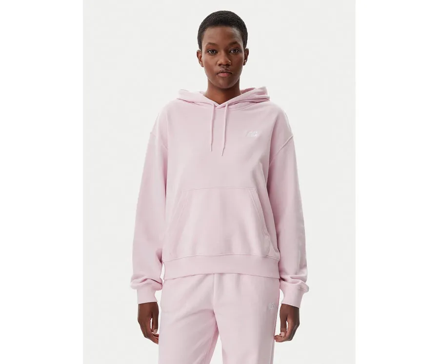 obrazek 1 New Balance Bluza WT41507 Różowy Relaxed Fit
