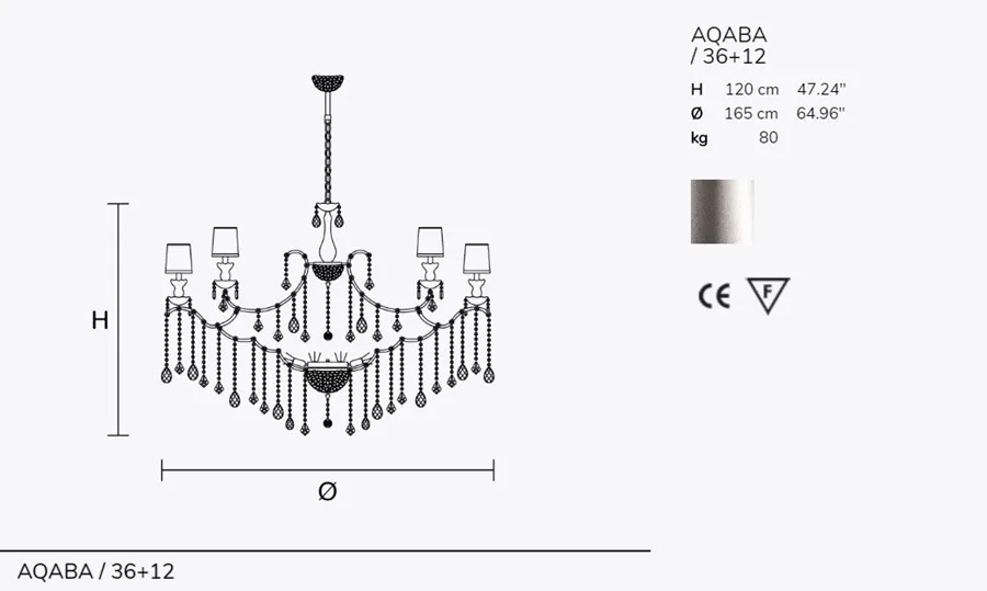 obrazek 5 Luksusowy żyrandol do ekskluzywnych wnętrz z kryształami - Luxury Products
