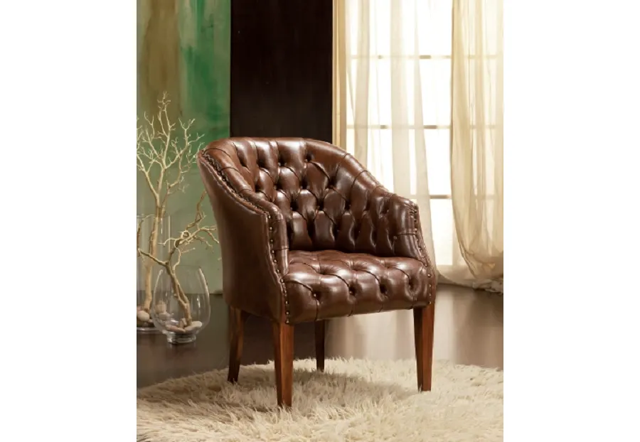 obrazek 1 Roma, wyjątkowy fotel chesterfield