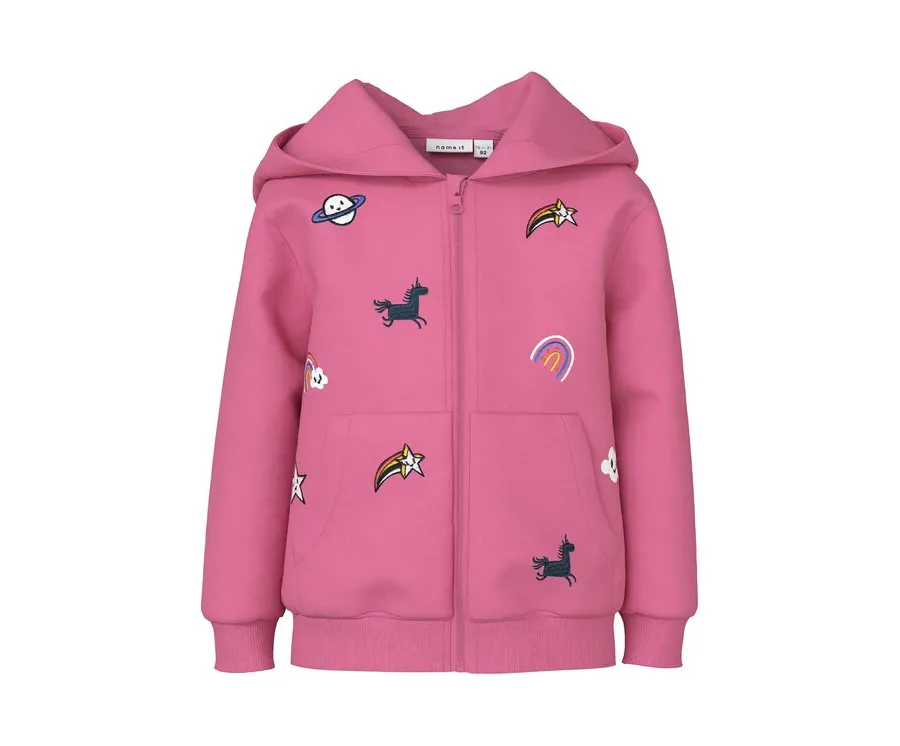 obrazek 1 NAME IT Bluza 13221692 Różowy Regular Fit