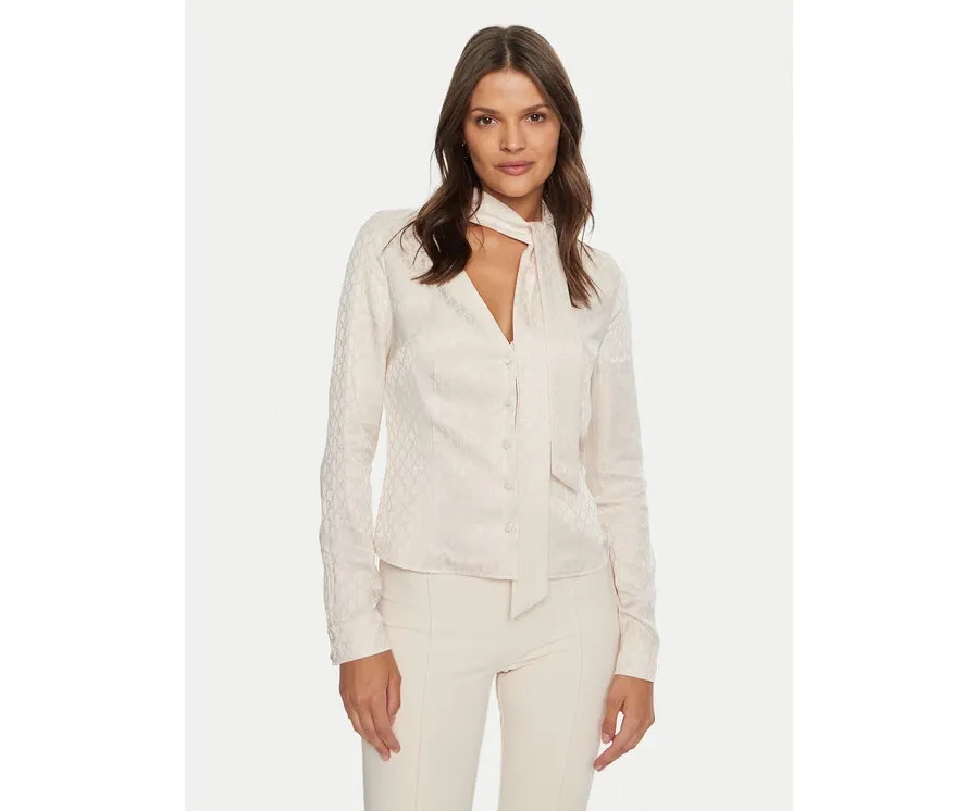obrazek 1 Guess Kardigan 4BGH05 7169A Beżowy Regular Fit