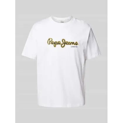 Zdjęcie T-shirt z nadrukiem z logo model ‘DORIAN’