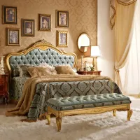 Picture Beautiful baroque Italian bed