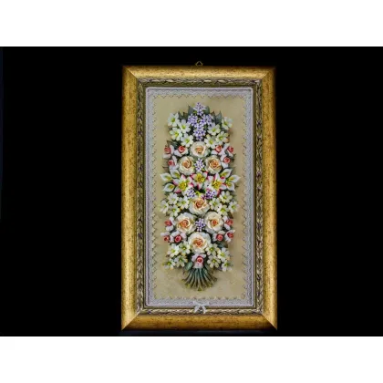 Zdjęcie Atrakcyjny obraz z porcelany do salonu