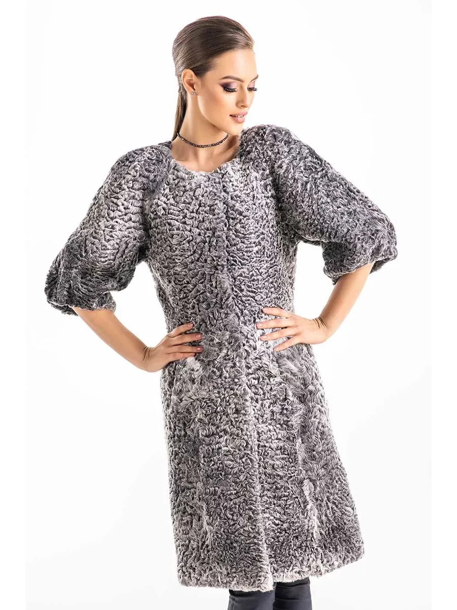 picture 8 Stylish long astrakhan coat - A&A Vesa