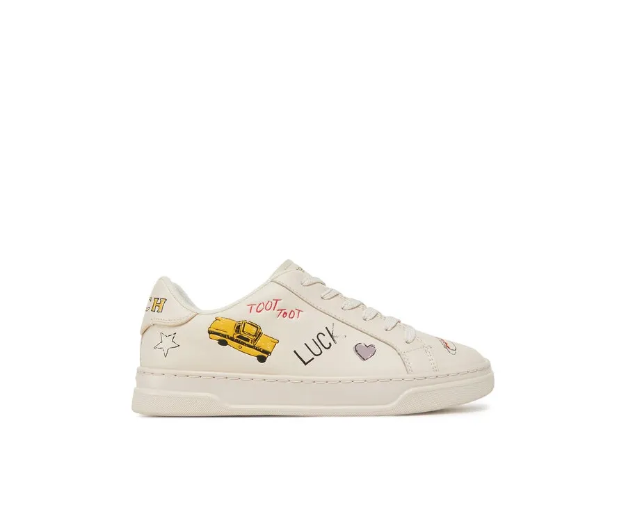 obrazek 1 Coach Sneakersy CAQ45 Écru