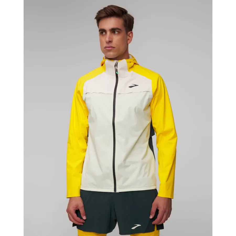 obrazek 1 Biegowa Kurtka Przeciwdeszczowa Męska Brooks High Point Waterproof Jacket