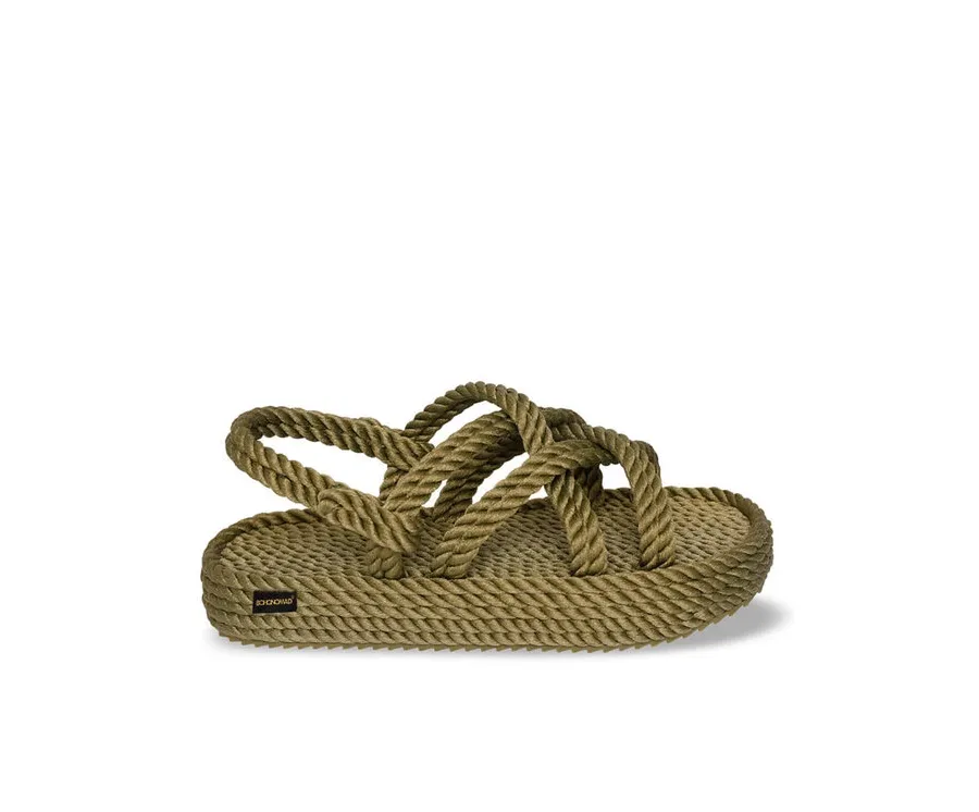 obrazek 1 Bohonomad Sandały Bodrum Platform BOD.0011.PRS Khaki
