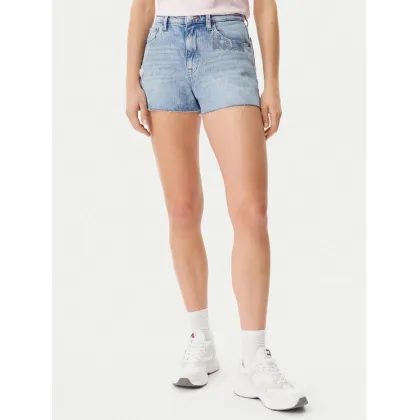 Zdjęcie Tommy Jeans Szorty jeansowe DW0DW20087 Niebieski Slim Fit