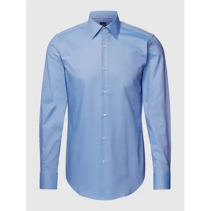 Zdjęcie Koszula biznesowa o kroju slim fit z diagonalu