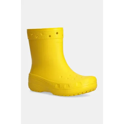 Zdjęcie Crocs kalosze Classic Rain Boot kolor żółty 208363.SUNFLOWER-SUN