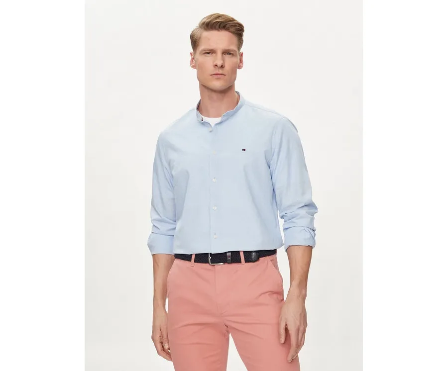 obrazek 1 Tommy Hilfiger Koszula MW0MW34650 Błękitny Slim Fit