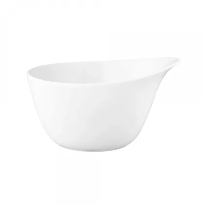 Picture Beautiful porcelain cereal bowl with a handle in a modern style - Seltmann Weiden