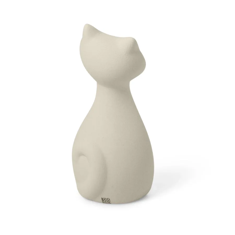 obrazek 12 Stylowa figurka ceramiczna w kształcie kota