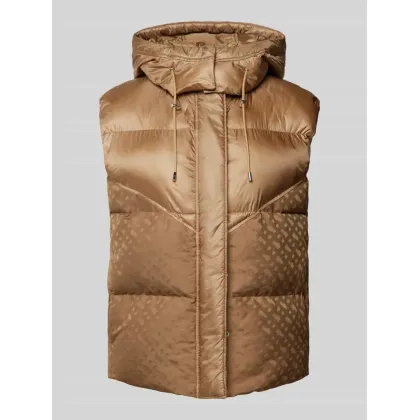 Zdjęcie Kamizelka pikowana z kapturem model ‘Pollimo’