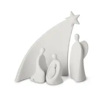 Picture Christmas decoration - Holy Family and the Star of Bethlehem