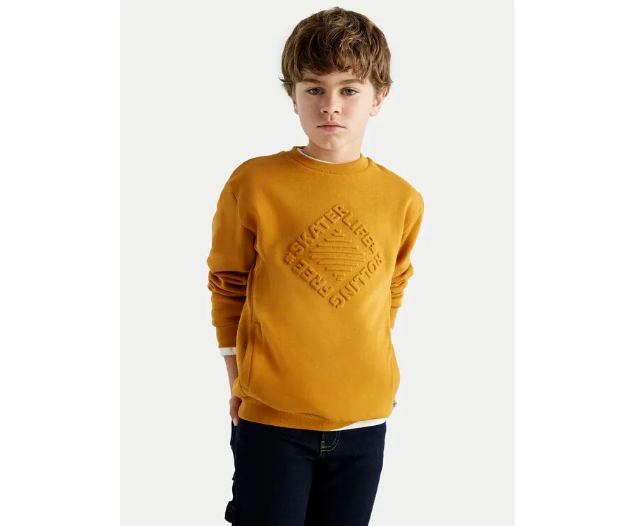 obrazek 1 Mayoral Bluza 7448 Żółty Regular Fit