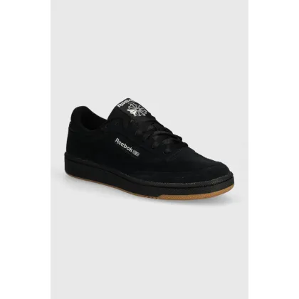Zdjęcie Reebok Classic sneakersy zamszowe Club C 85 kolor czarny 100074449