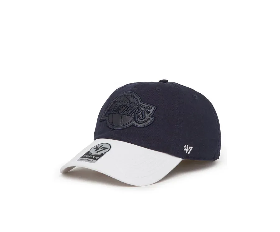 obrazek 1 47 Brand Czapka z daszkiem Los Angeles Lakers Tommy Hilfiger Courtside '47 Clean Up THCCU174GWL Granatowy