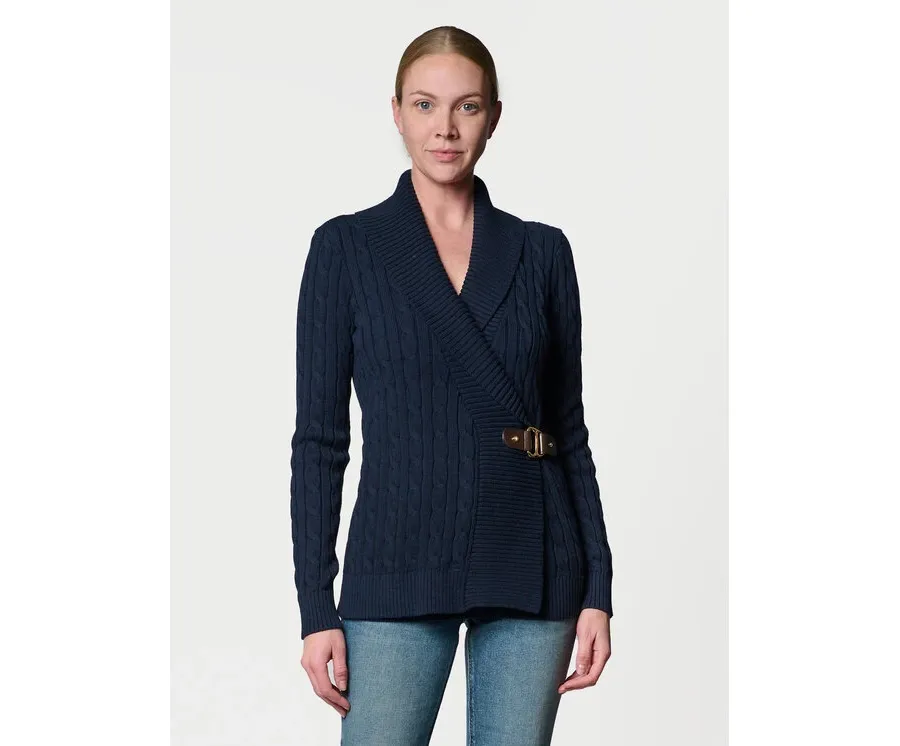 obrazek 1 LAUREN RALPH LAUREN Sweter 200808258005 Granatowy Regular Fit