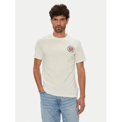 Zdjęcie Guess Jeans T-Shirt M5YI04 K8HM0 Écru Regular Fit