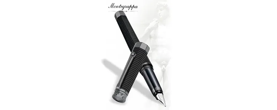 obrazek 1 Linea NeroUno Żywica Mat Pióro Wieczne Montegrappa