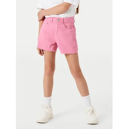 Zdjęcie NAME IT Szorty jeansowe Rose 13239003 Różowy Mom Fit