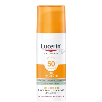Zdjęcie Eucerin Oil Control SPF 50+ Dry Touch Żel-Krem Ochronny Ultralekki 50 ml
