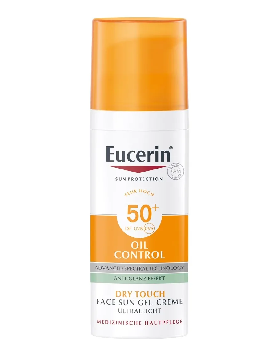 obrazek 1 Eucerin Oil Control SPF 50+ Dry Touch Żel-Krem Ochronny Ultralekki  50 ml