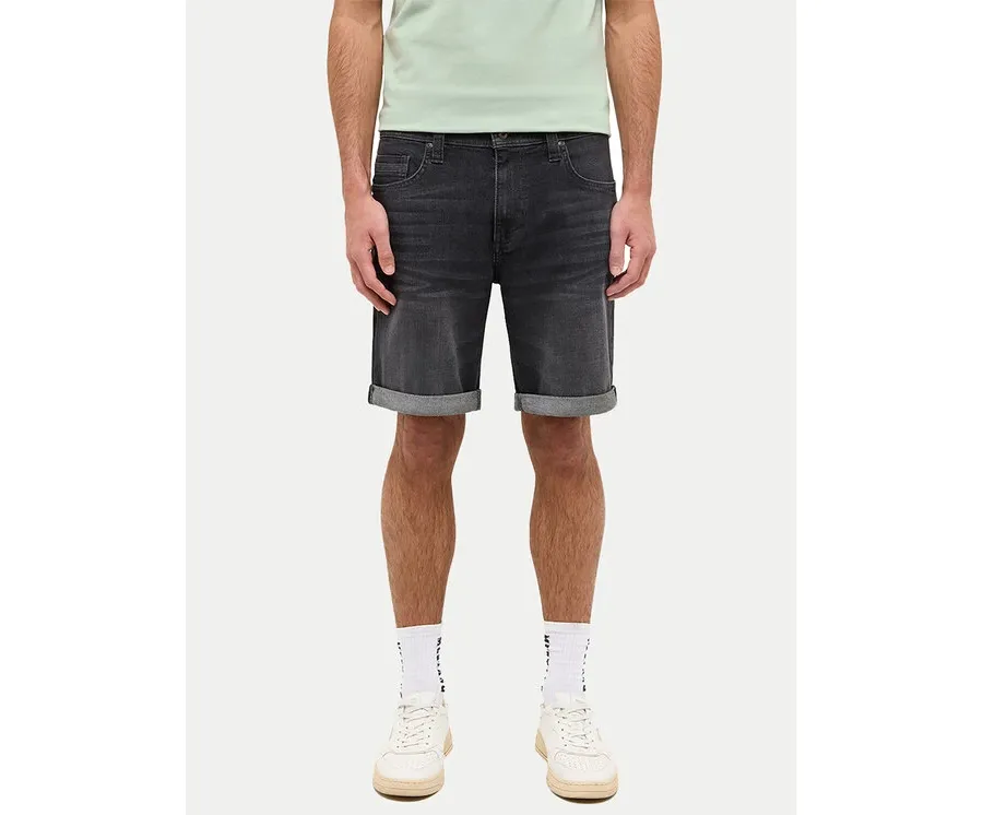 obrazek 1 Mustang Szorty jeansowe Washington 1016453 Czarny Straight Fit