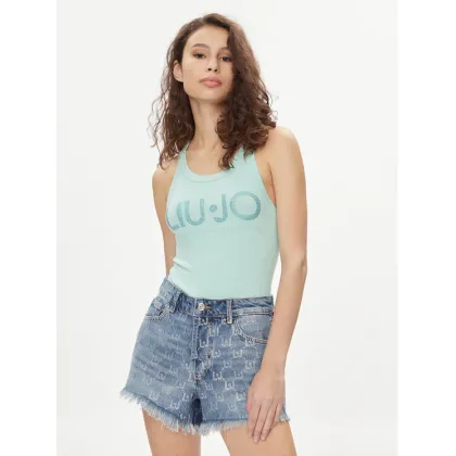 Zdjęcie Liu Jo Top MA4327 J4695 Zielony Slim Fit